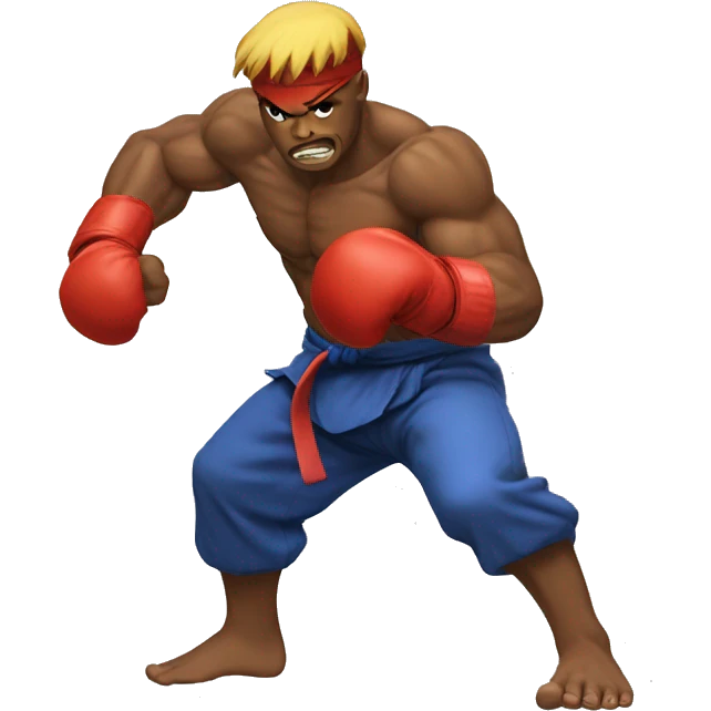 Street fighter punch emoji