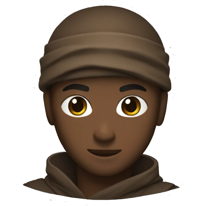 Ninja brown skin emoji