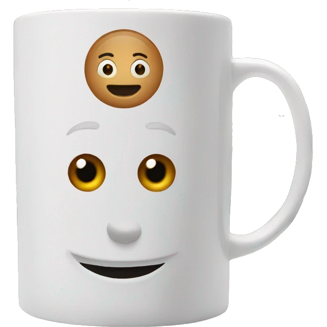 A coffee mug emoji