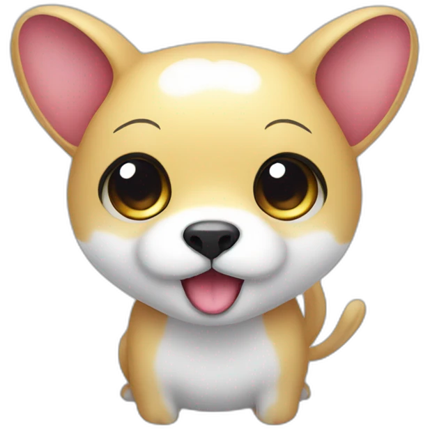 chirachi with a moustache emoji