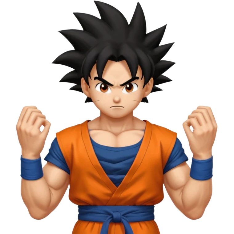 Goku character anime emoji
