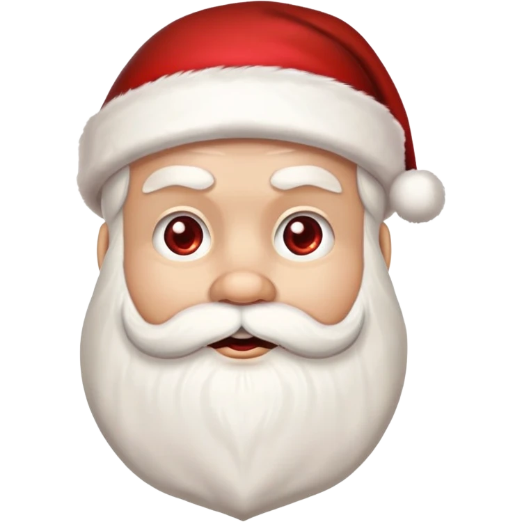 Santa on his periodt emoji