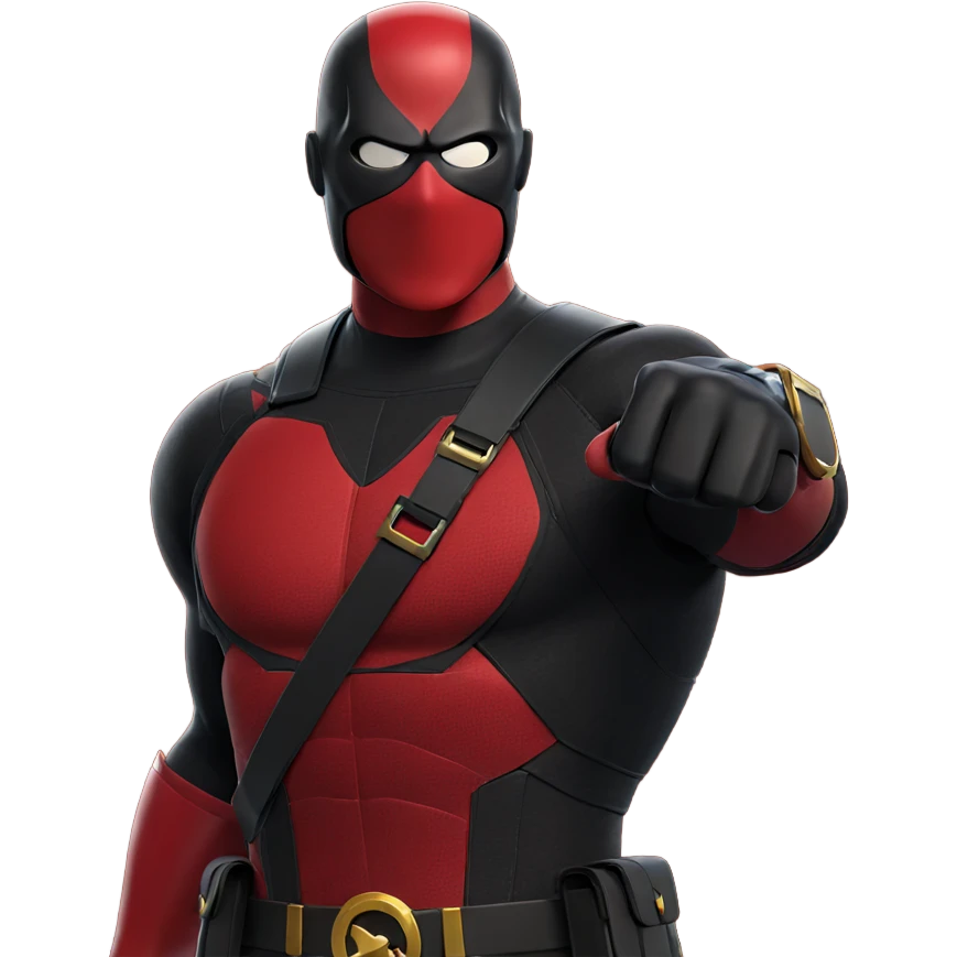 masked hero with utility belt emoji