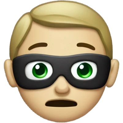 Robber in a bank emoji