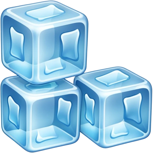 ice cubes emoji