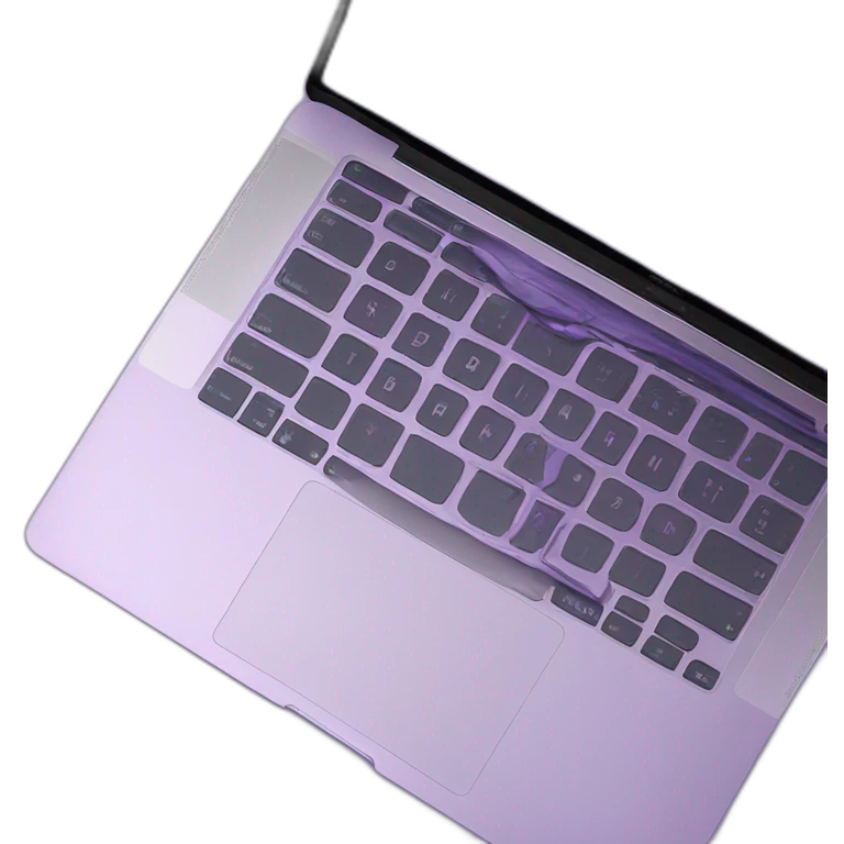 macbook pro 16 lavender colour emoji
