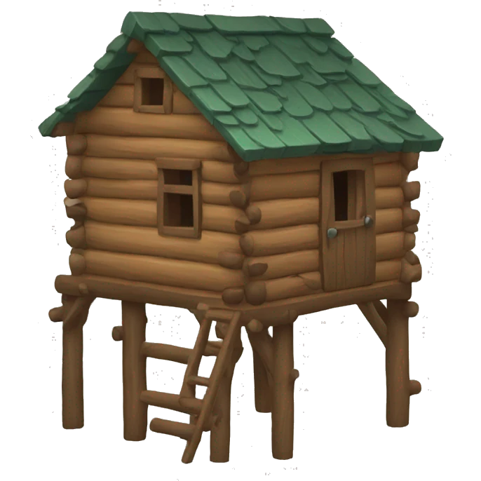 wood haouse emoji