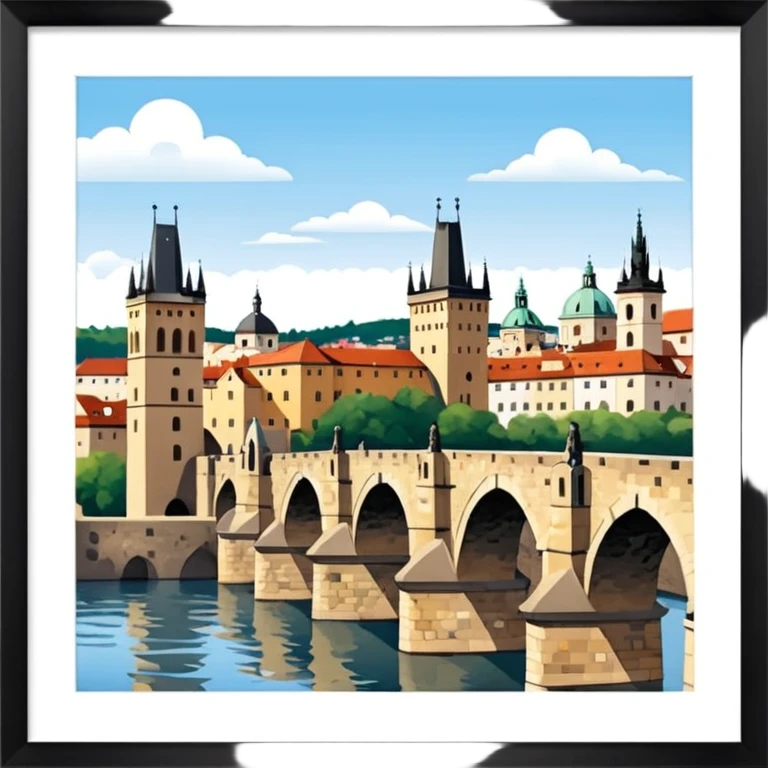Charles Bridge emoji