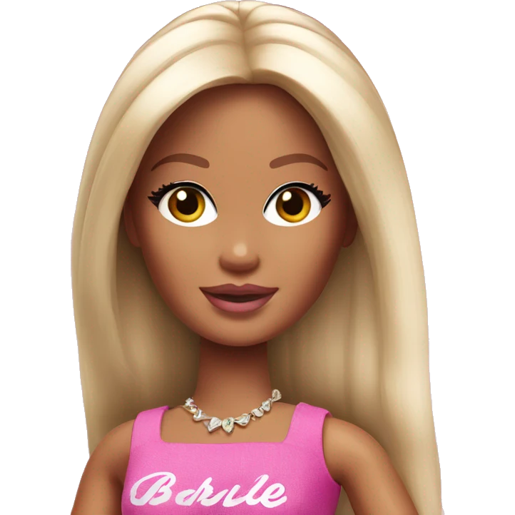 Barbie doll  emoji