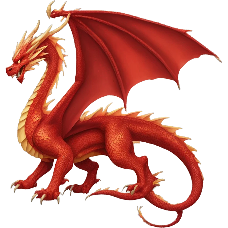 red dragon emoji