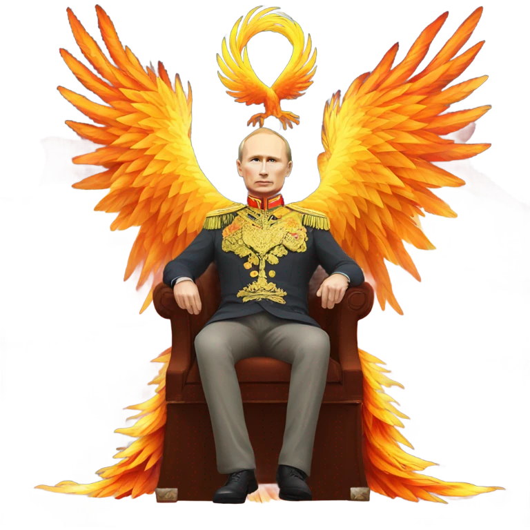 putin on phoenix emoji