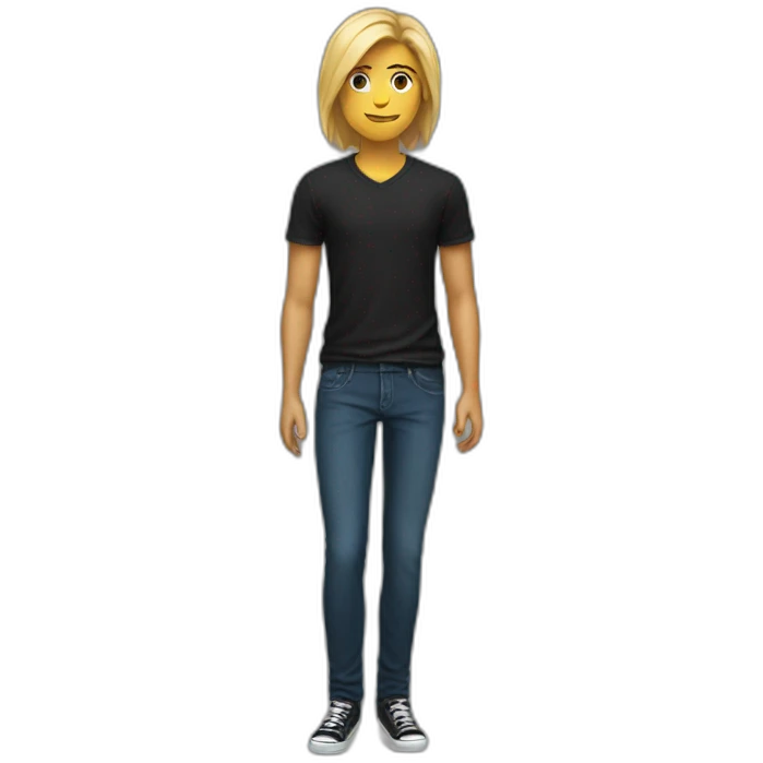 black_shirt_black_jeans emoji