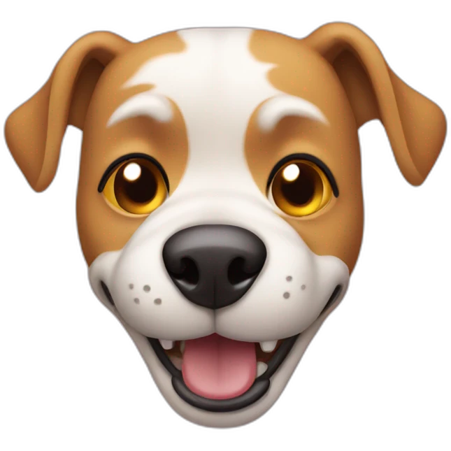 drunk dog emoji