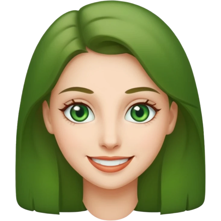 👩🏻‍🦰👁️🟢 lovely emoji