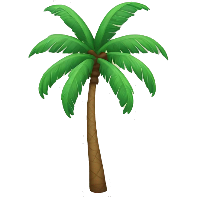 Palm tree emoji