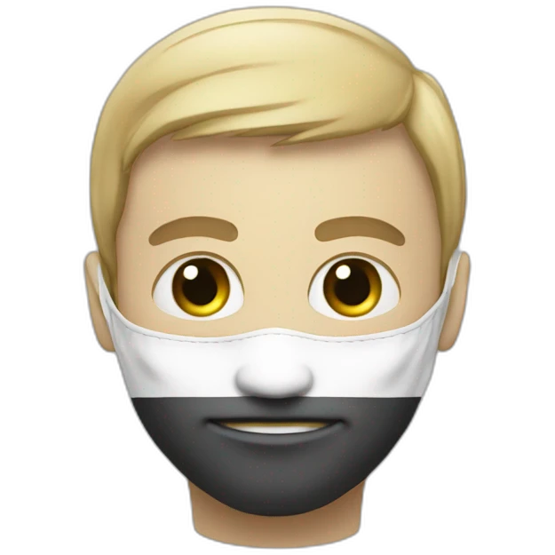 A ethical hacker face whit palastine flag emoji
