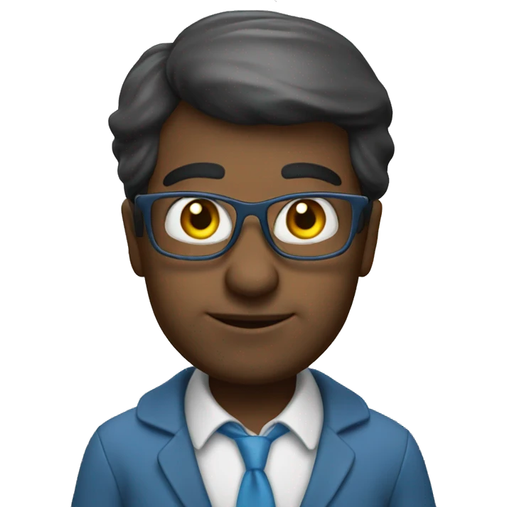 Teacher Smurf emoji