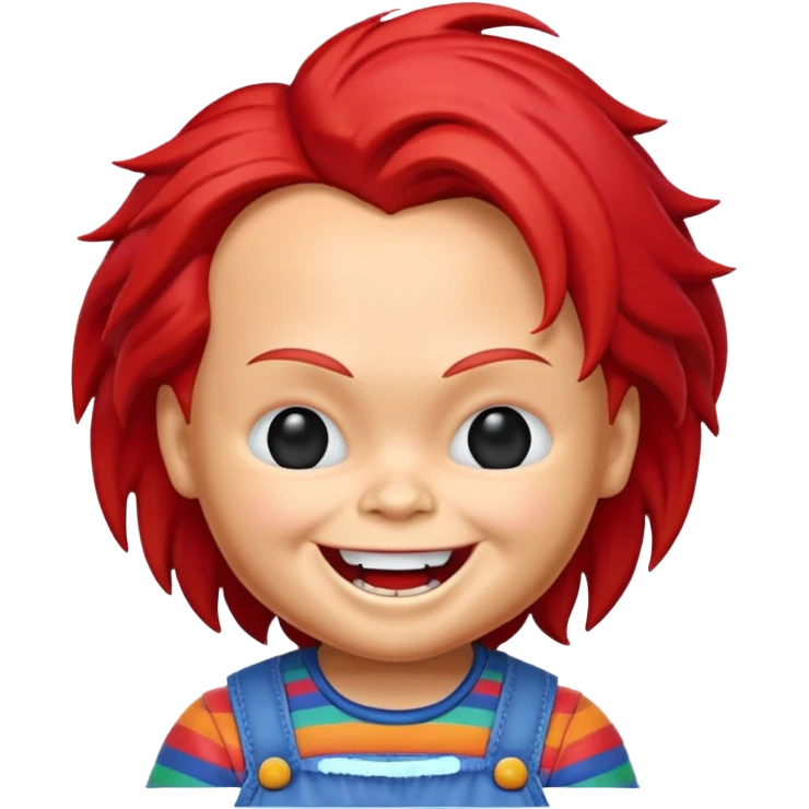 Un emojin de chuky emoji