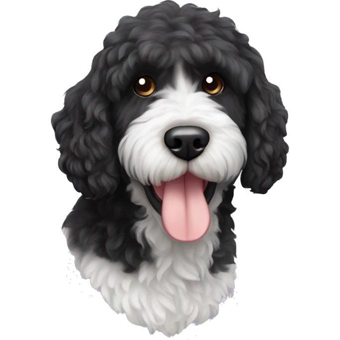 Portuguese water dog  emoji