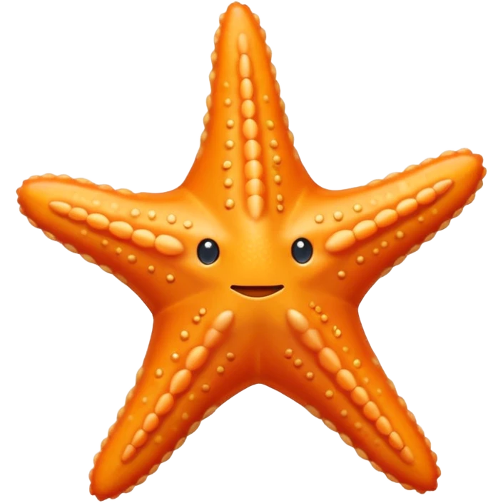 starfish with no eyes or mouth emoji