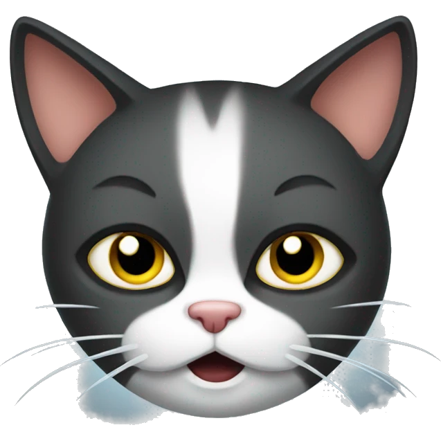 Scary kitty emoji