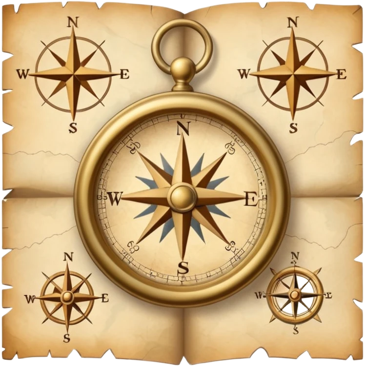 Map & compass emoji