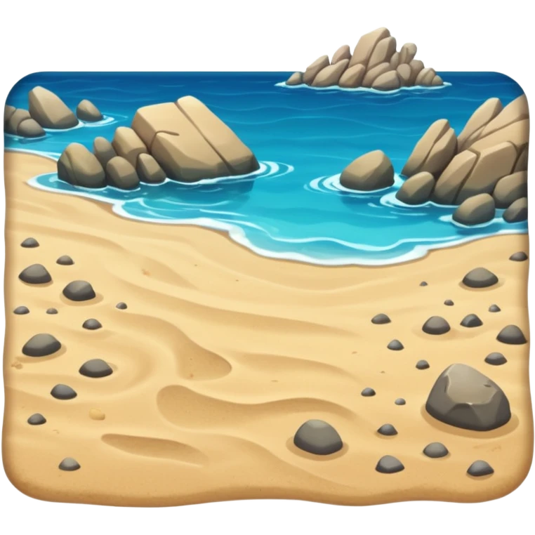 horizontal sea floor emoji