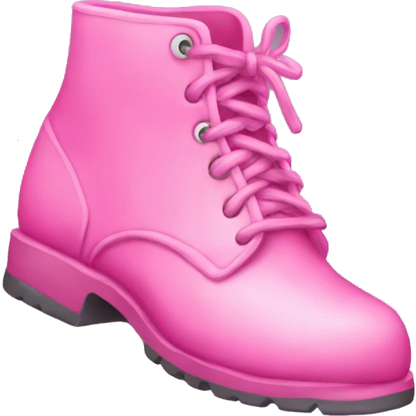 Pinker Schuh emoji