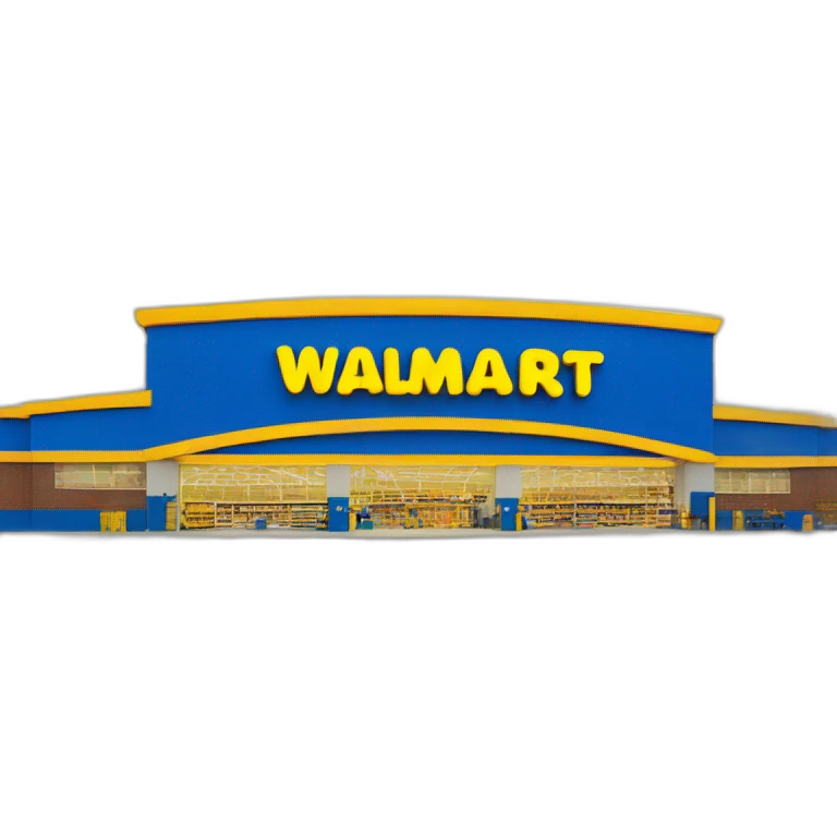 Walmart logo from 1981 emoji