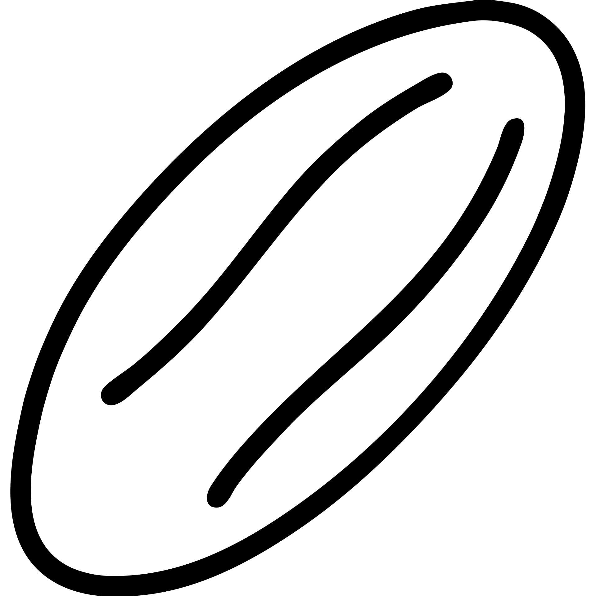 minimalist outlined icon of a tonka bean emoji