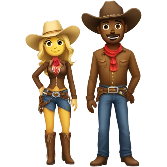 cowboy & Cowgirl emoji