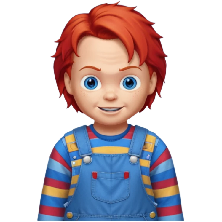 Un emojin de chuky emoji