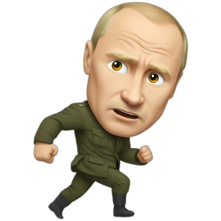 Putin fight with eeuu emoji