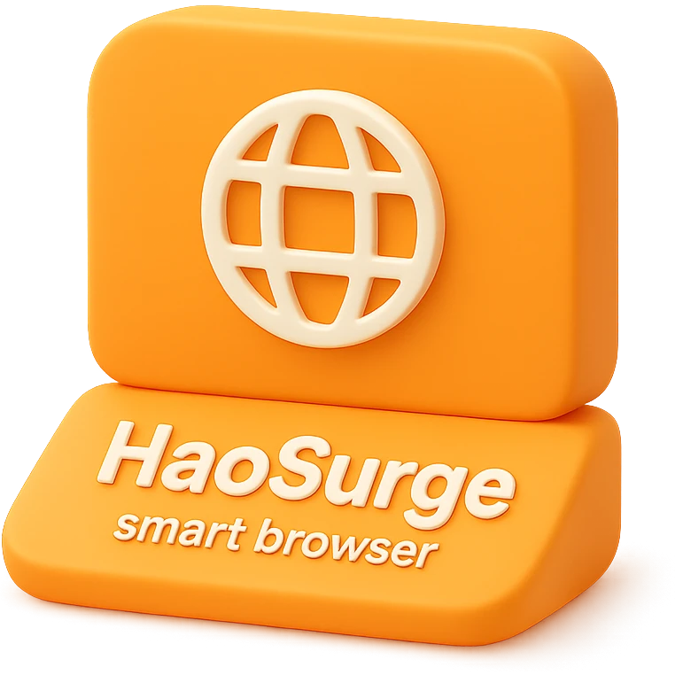 HaoSurge smart browser, icon emoji
