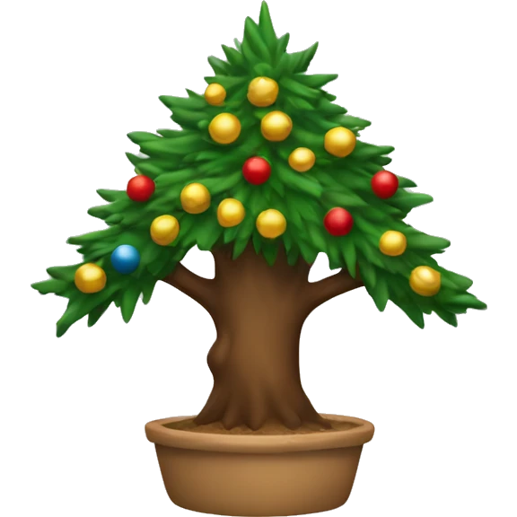 Cristmas tree emoji