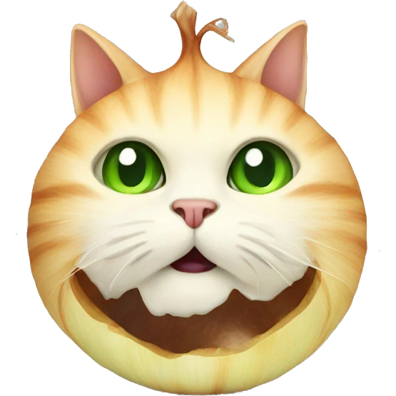 Onion cat emoji