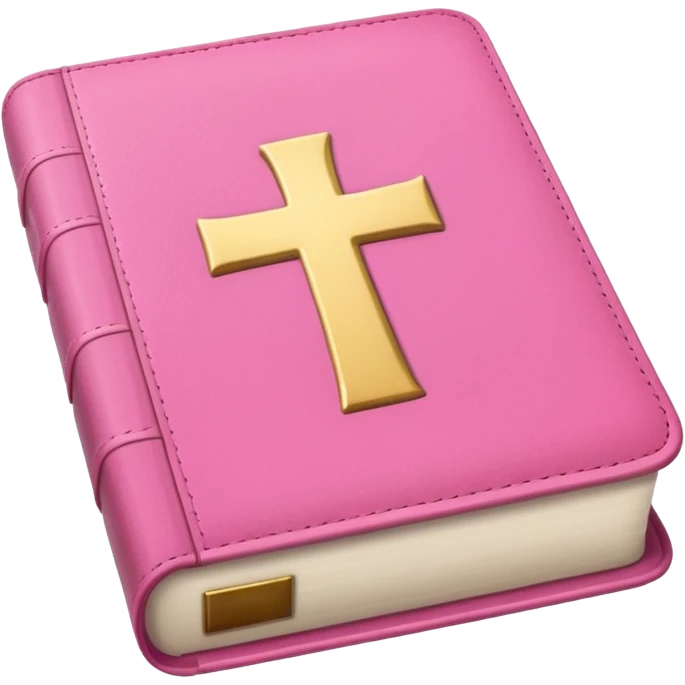 cute pink bible emoji