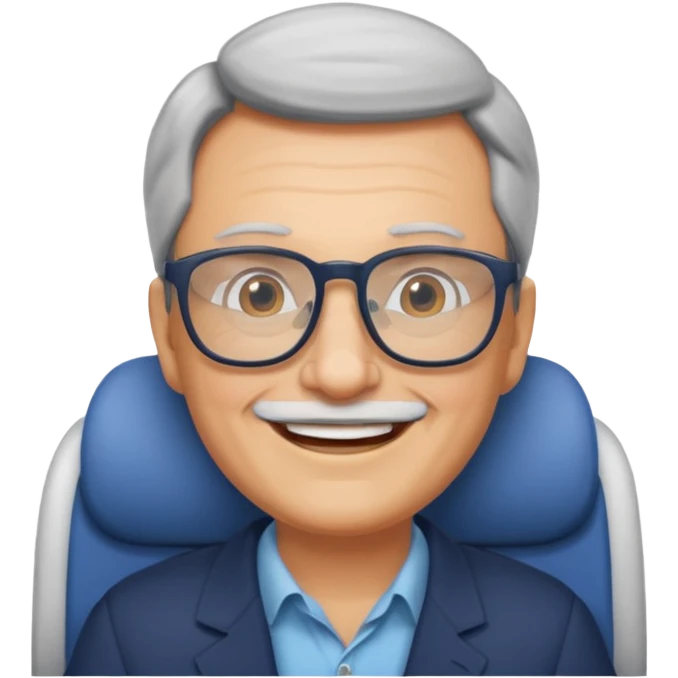 Dad on a plane emoji