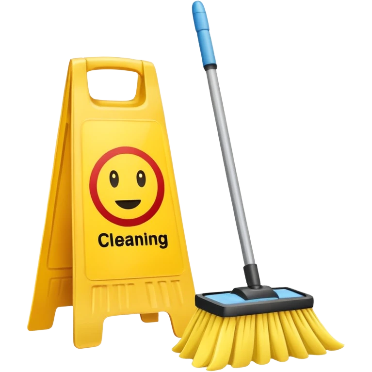 Cleaning sign
 emoji