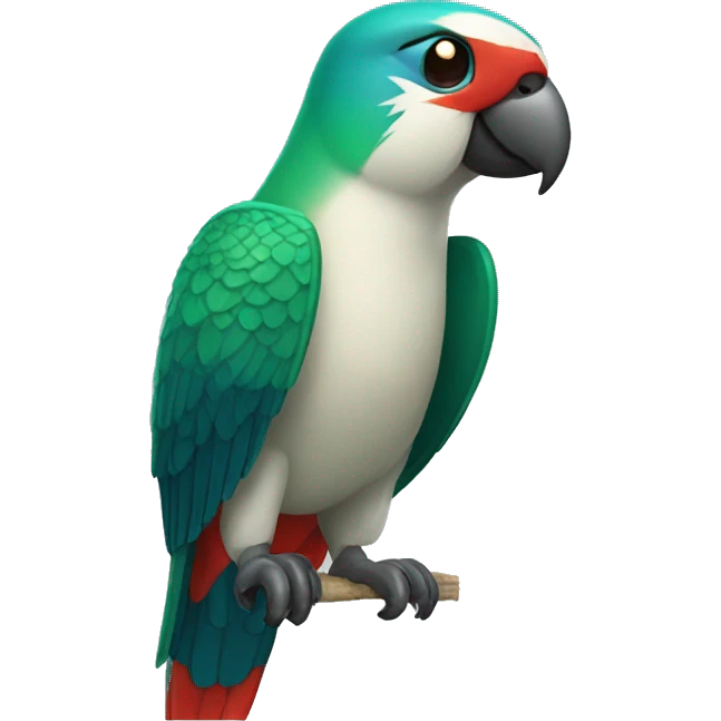 Mako parrot emoji