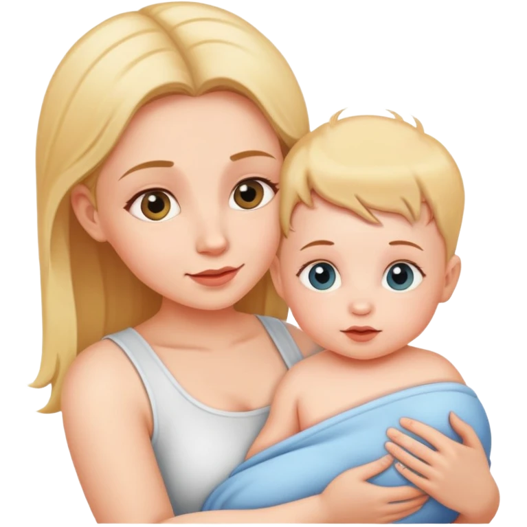Baby and momy emoji