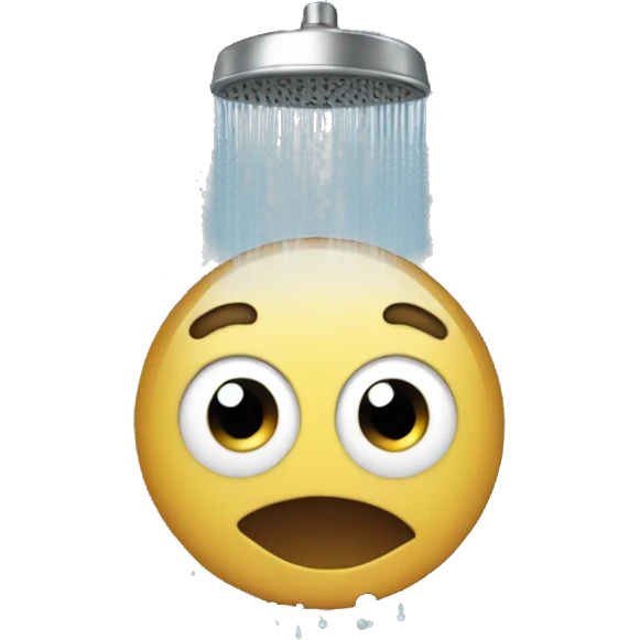 damp shower emoji