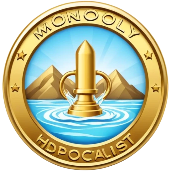 Monopoly hydro specialist badge  emoji