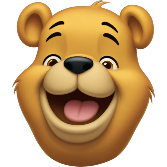 Happy Winnie the Pooh emoji