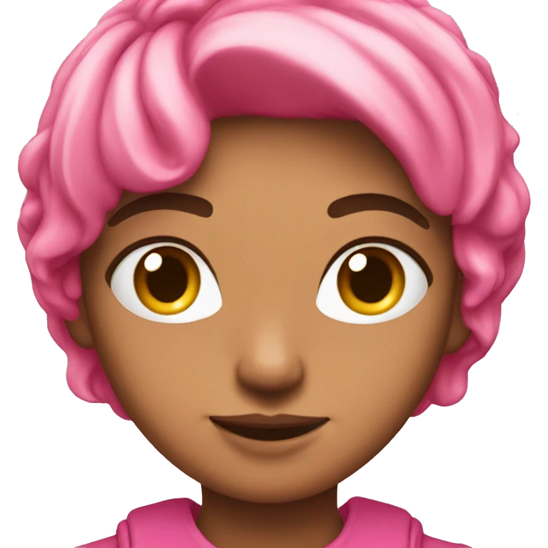 Pink ehstetic emoji