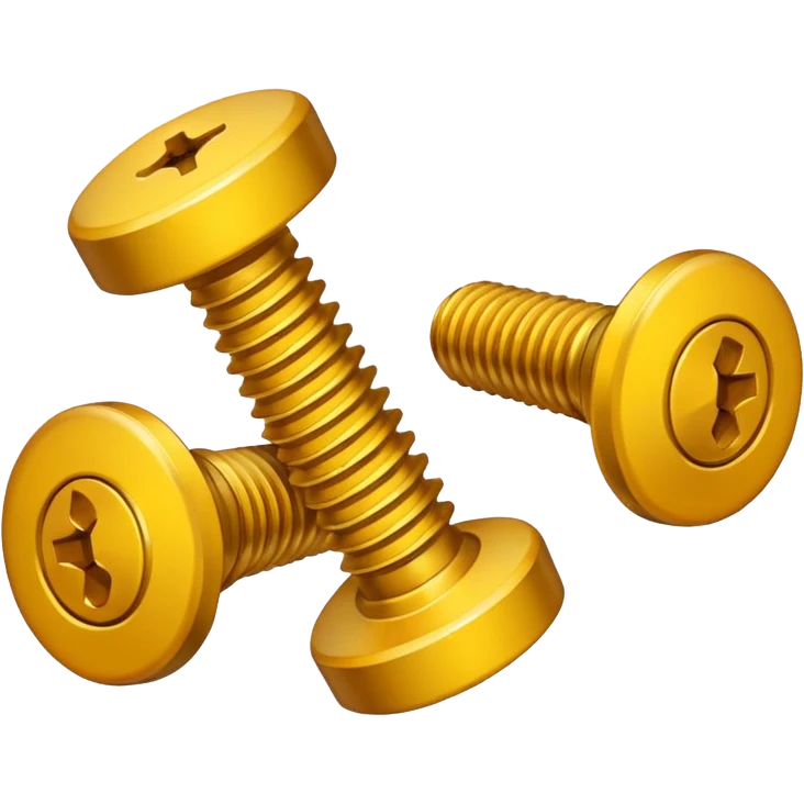 screws yellow paint emoji