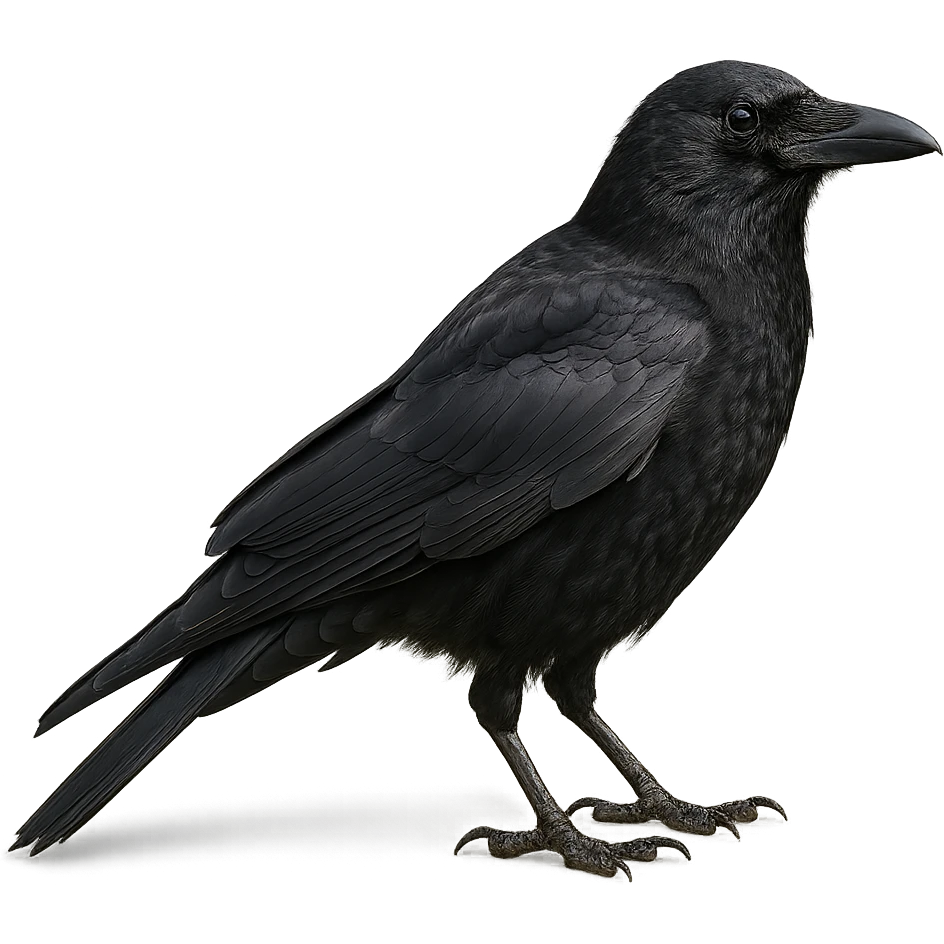 Crow emoji