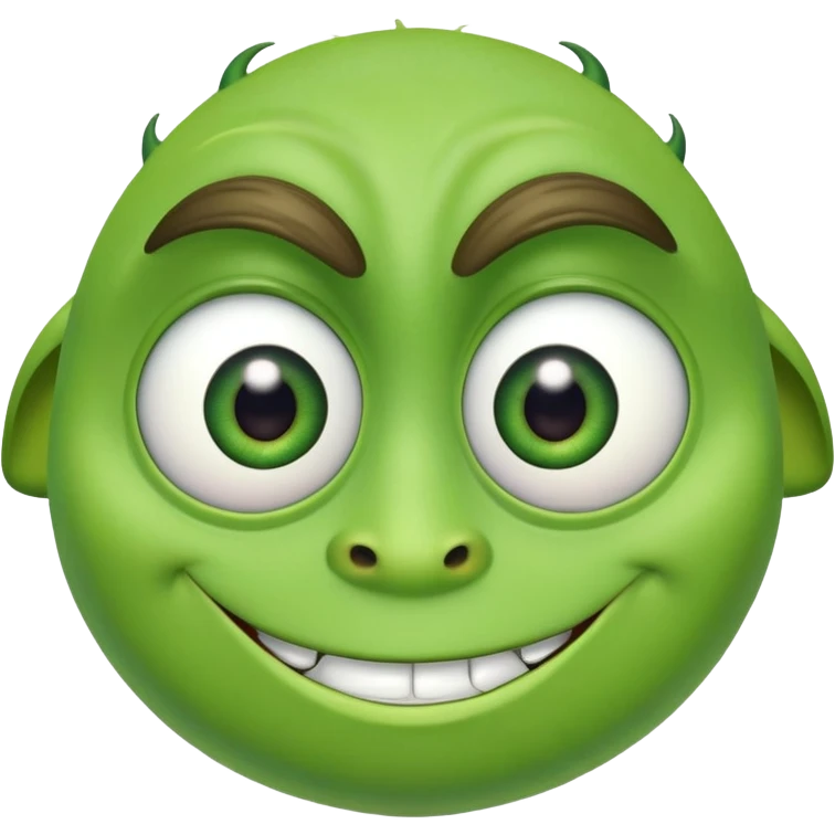 Mike Wazowski from Monsters Inc emoji