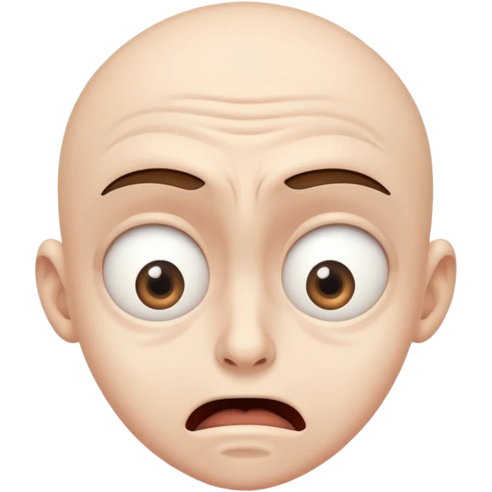 Pure panic emoji