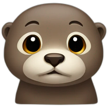 sad otter emoji
